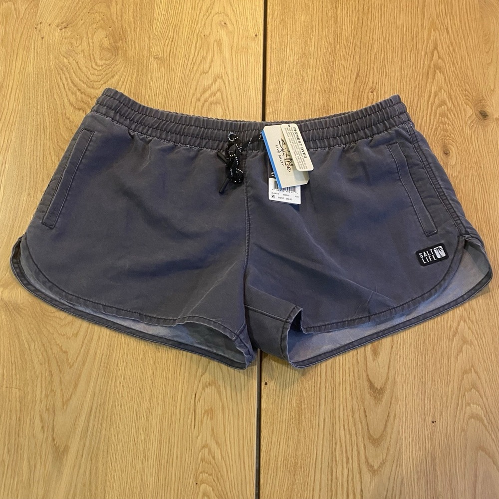 Salt Life SLX-QD AquaTrunks  Shorts Men's XL Gray LINERLESS